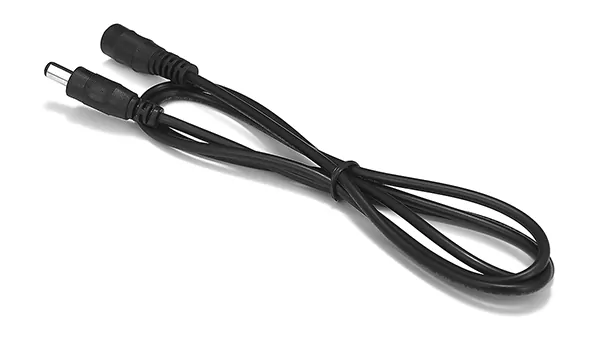 DC power supply extension cords