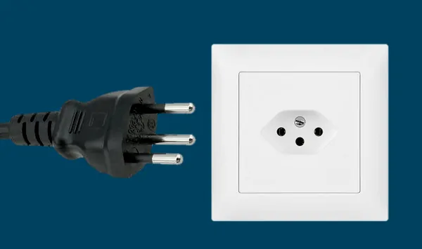 type J electrical plug and socket